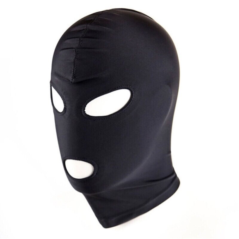 Erwachsene Rolle zum Spielen Maske 3-Loch Anti-Terror-Cosplay Kopfbedeckung Räuberkappe