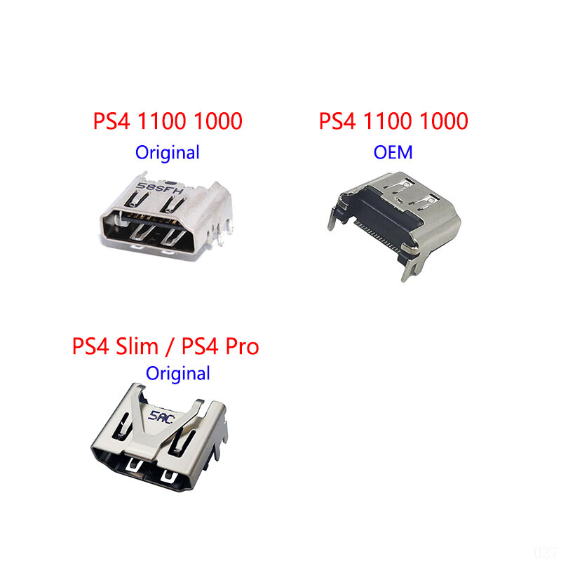 1PCS/Lot For Sony PS4 1100 1000 1200 HDMI Interface Compatible Socket Jack For Playstation 4 Slim / PS4 Pro HDMI Port Connector