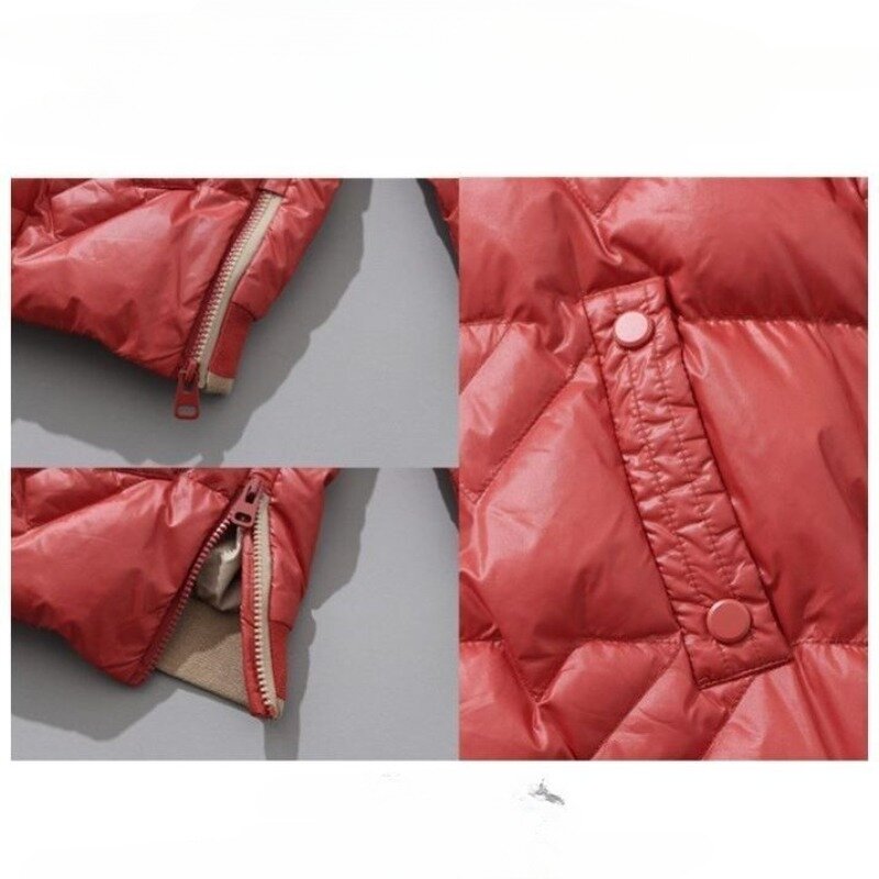2023 New Women down Jacket Winter Coat Female White Duck down Short Baggy outwear thicken warm outcoat fashionable casual parkas