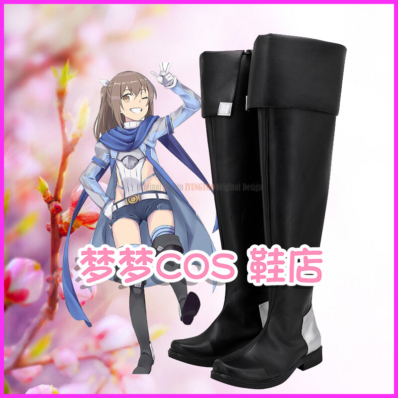 Nie chcę być zraniony, więc Max Out My Defense Honjo Kaede postacie z Anime buty Cosplay buty buty kostium imprezowy Prop