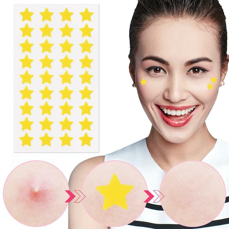 Mini Star-parche Invisible para eliminar el acné, herramientas de belleza para el acné, corrector original, maquillaje de belleza