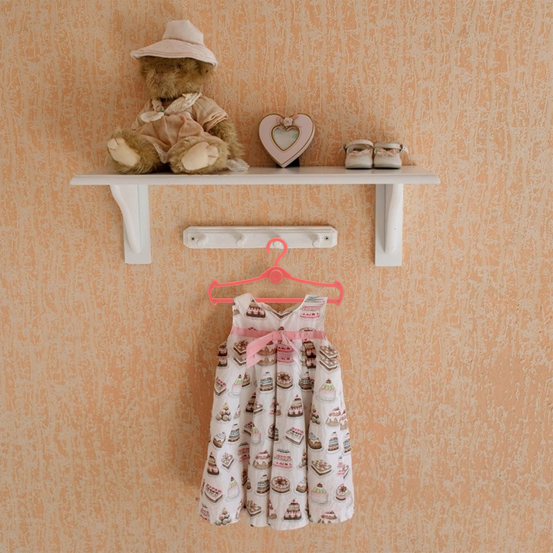 60 Stück Kleiderbügel Kleiderbügel hängen kleine Kunststoff Mini für Puppen exquisite Rack Haus zubehör