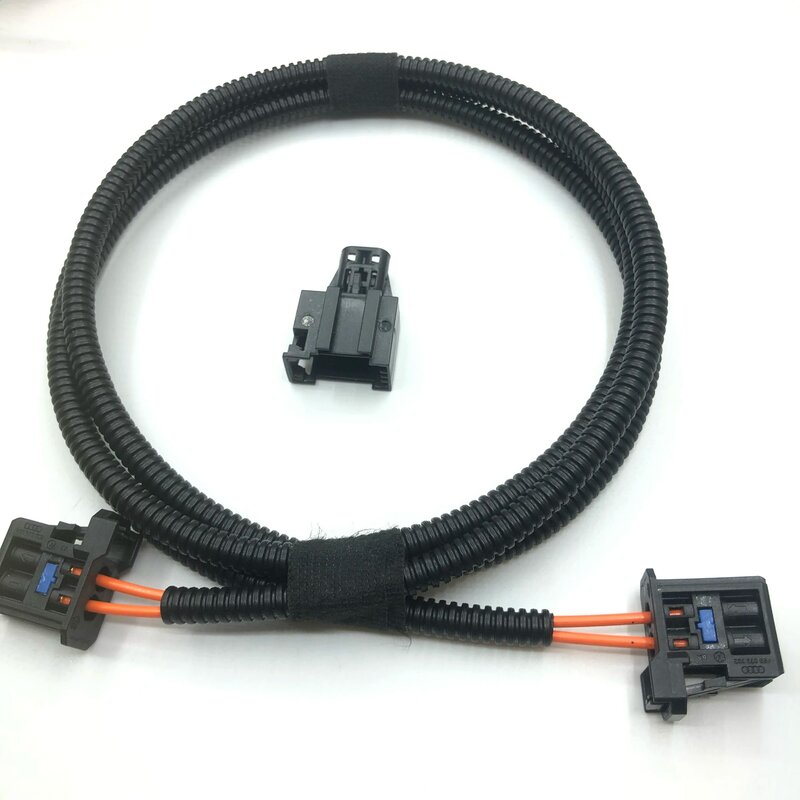 MOST-conectores de cabo de fibra óptica, macho para macho, apto para Audi, BMW, Mercedes, etc, 120cm, 500cm, original, novo