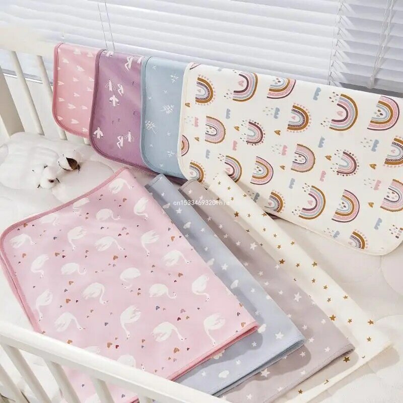 Baby Diaper Changing Pad Travel Waterproof Change Mat Liner for Infant Newborn