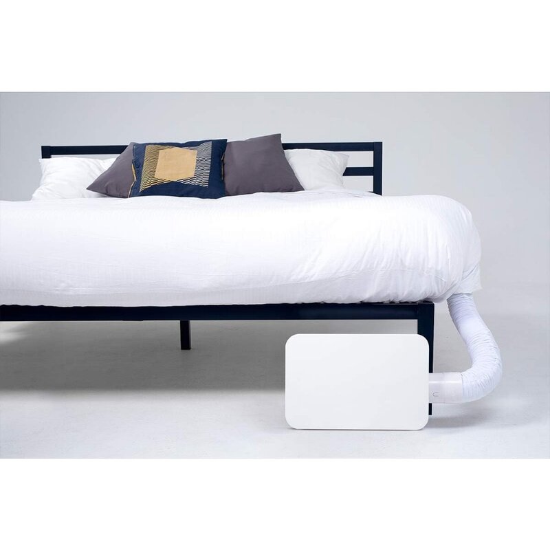 3 Climate Comfort for Beds, Cooling Fan + Heating Air (Single Temp. Zone Any Size Bed or Mattress)