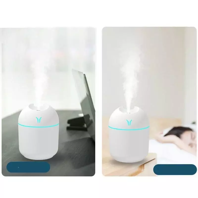 250ML Humidifier Mini Aromatherapy Humidifiers Diffusers For Home Romantic Light USB Essential Oil Diffuser Car Purifier Air