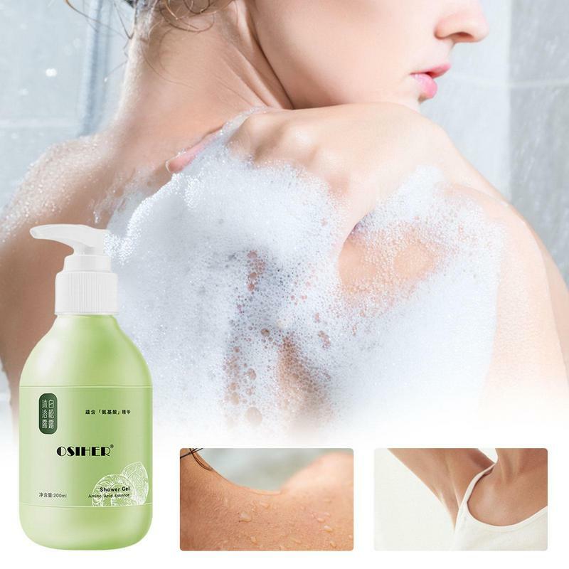 Gel Mandi Truffle putih 200ml sabun mandi perawatan kulit bersih pemutih cepat cuci seluruh tubuh Gel mandi pelembab tubuh