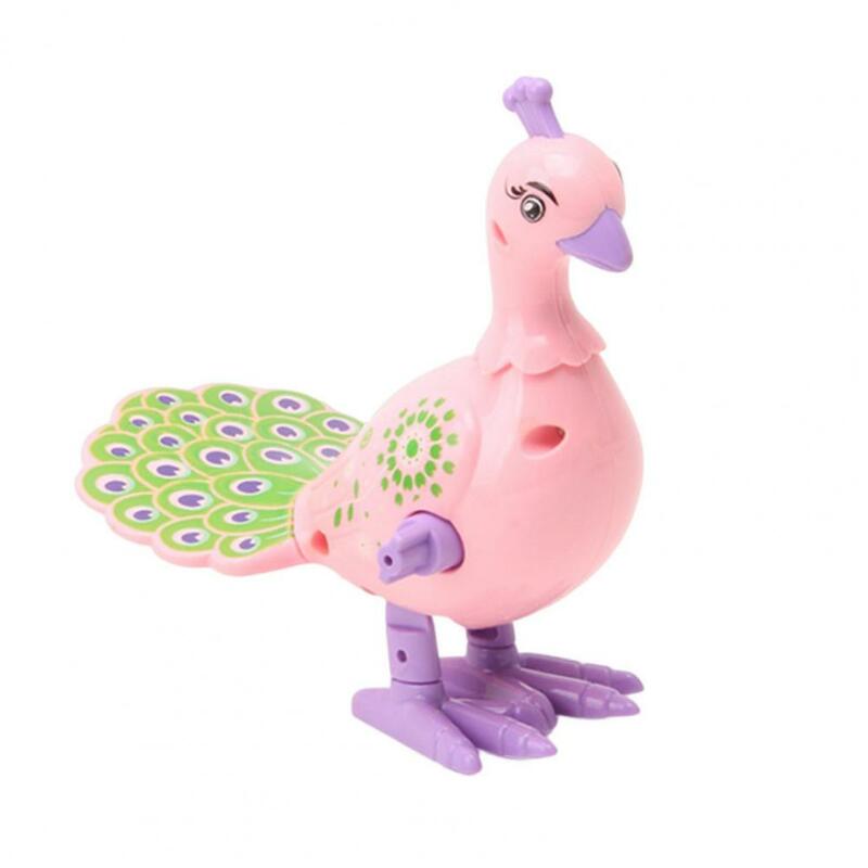 Lovely Wind-Up Toy Cute Classic Toys Easter Boys Girls Wind Up Peacock Toys  Burr-free Cartoon Jumping Toy Children Gift