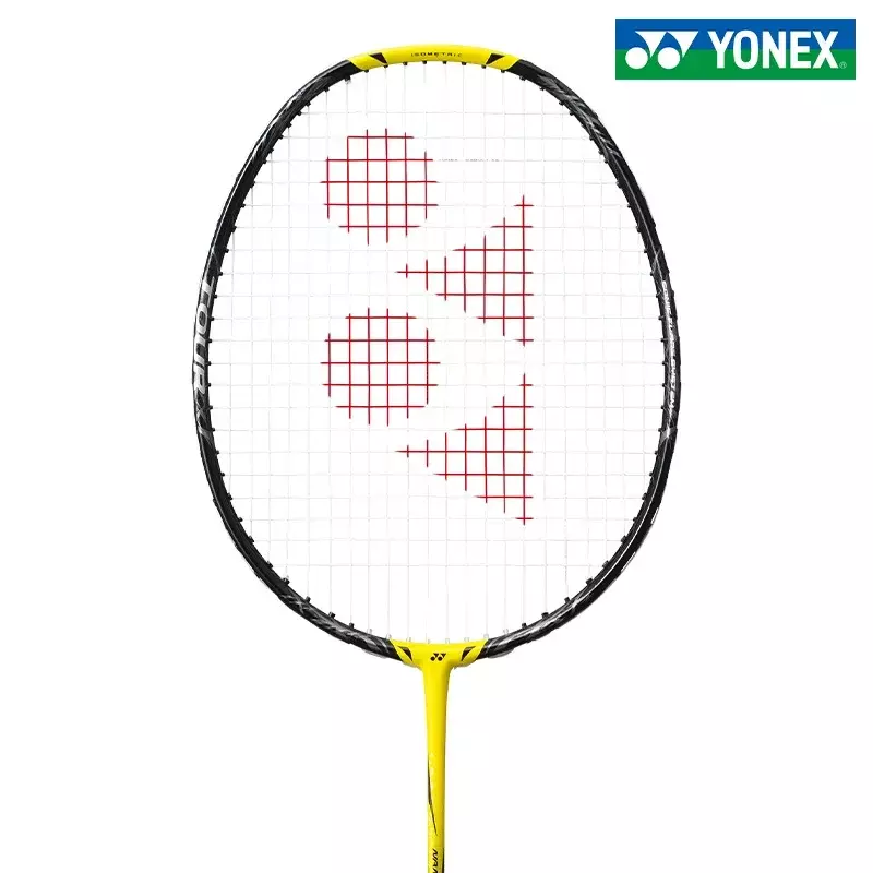 Yonex raket Badminton yy, senter serat karbon Ultra ringan NF 1000Z tipe kecepatan kuning ayunan meningkat profesional