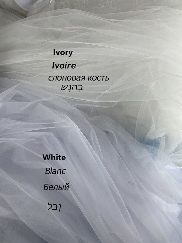 LSYX-Vestido de casamento fora do ombro para mulheres, vestido de tule, com renda, linha A, comprimento do chão, feito sob medida, ilusão