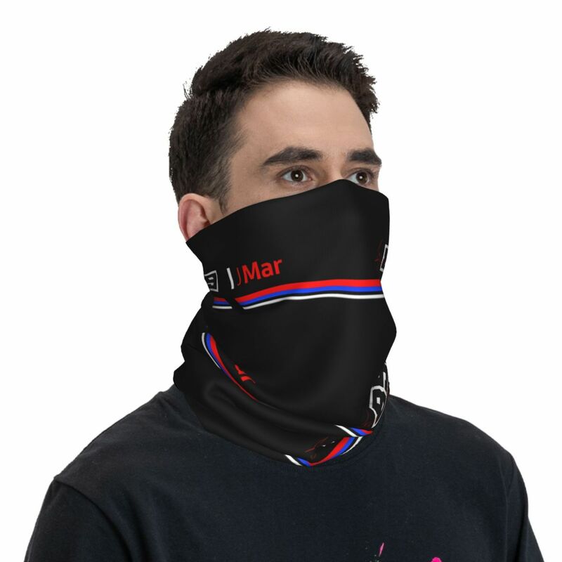 Бандана-шарф «Хорхе Мартин» для мотоциклистов, унисекс, с защитой от ветра