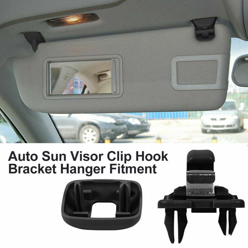 Auto Sun Visor Clip Hook Bracket Hanger Replacement For Audi A1 A3 A4 A5 Q3 Q5  Sun Visor Clip Holder Hook Car Accessories