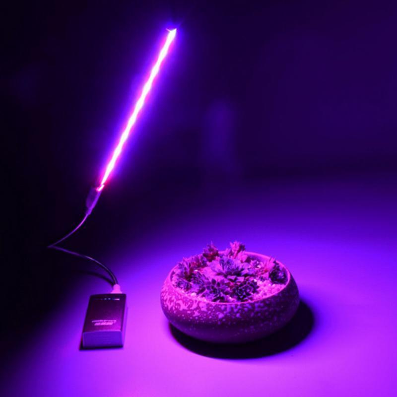 Lampu Pertumbuhan LED USB 5V Lampu Pertumbuhan Tanaman Spektrum Penuh Lampu Phyto Dalam Ruangan untuk Rumah Kaca Tenda Rumah Lampu Bibit Bunga