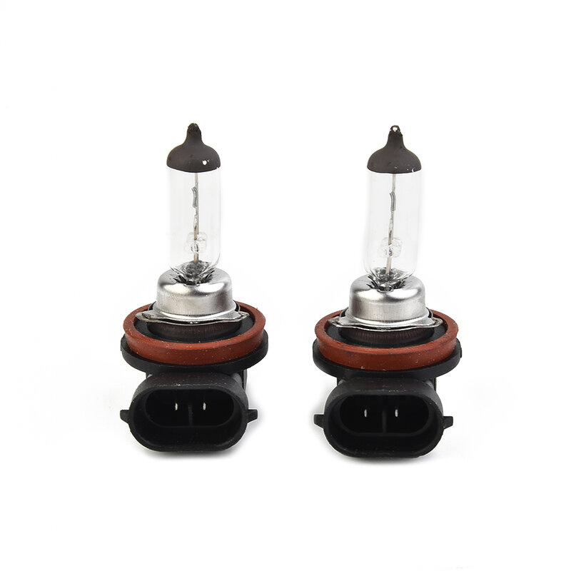 2 Pcs Amber Brandnew New With High Quality Bulbs Driving Light Glass H11 High Quality 12V 2 Packs Car Headlight