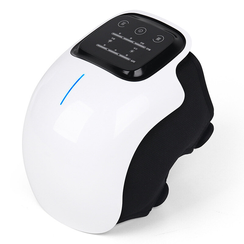 Elektryczny masażer do kolan gorący kompres fizjoterapia LCD DisplayTouch Control masaż wibracyjny staw kolanowy urządzenie do łagodzenia bólu