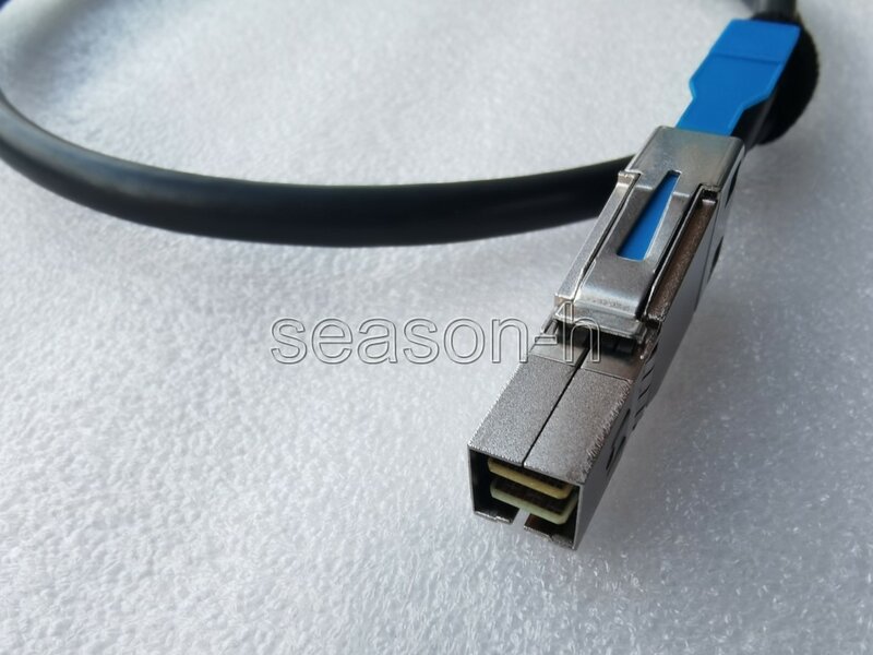 Mini sas hd SFF-8644 a 4 cabo do servidor de dados do disco rígido de sata 7pin 6gbps