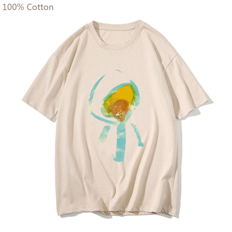 Nujabes-メンズカジュアルTシャツ綿100%,プリント付き日本のカジュアルヒップホップ