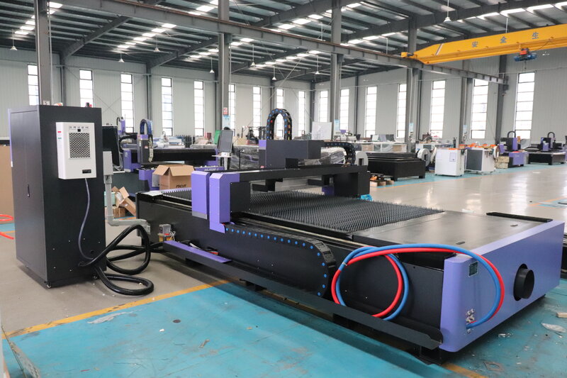Reasonable price steel cutting machine laser machining laser cut gantry type 5kw 8kw 12 kw fiber laser metal cutting machine