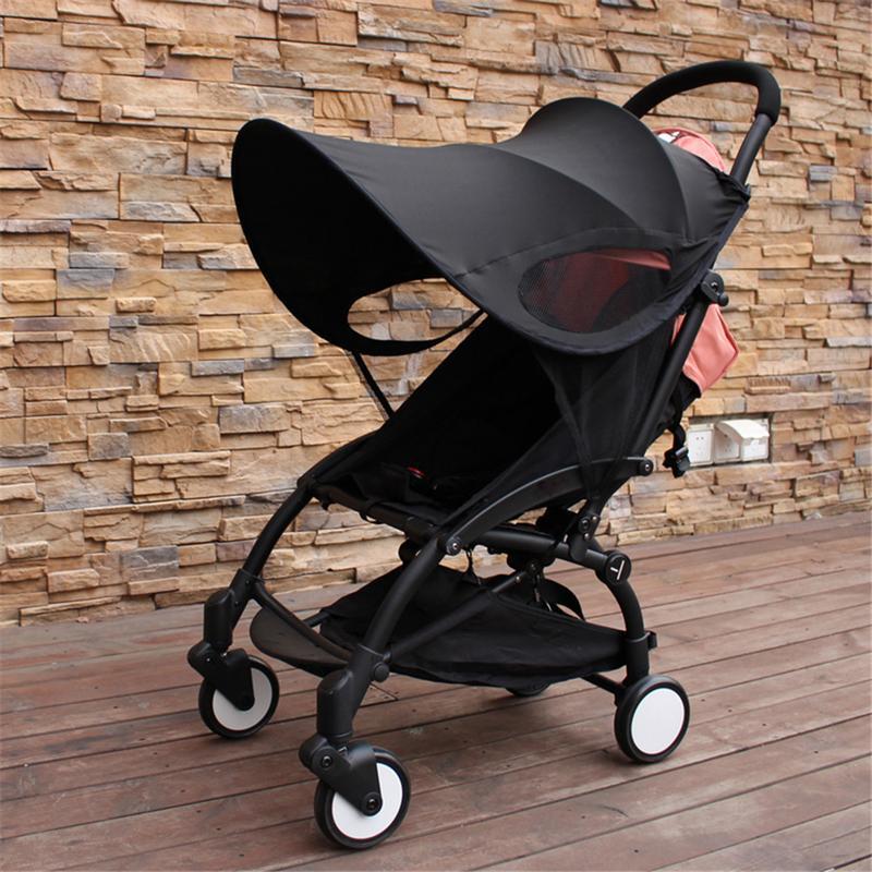 Universal Baby Stroller Sunshade Sun Visor Baby Stroller Cover Accessories Windproof Rain Sun Protection Umbrella Awning Shelter