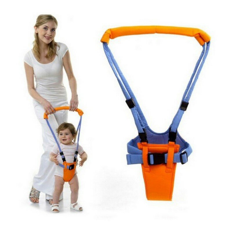 Baby Learning Walking Riem Baby Peuter Zachte Katoenen Rollerharnas Anti-Fall Walk Support Assistentie Trainer Veiligheid Benodigdheden