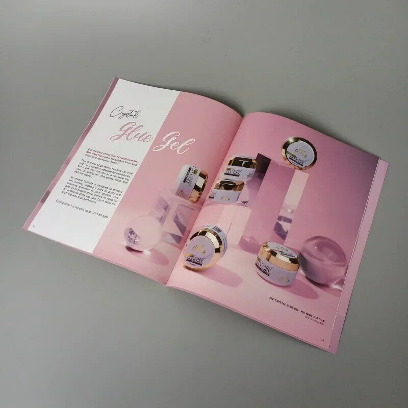 Catálogo impresso personalizado do folheto, Folheto publicitário, Impressão do catálogo A4, Produto personalizado