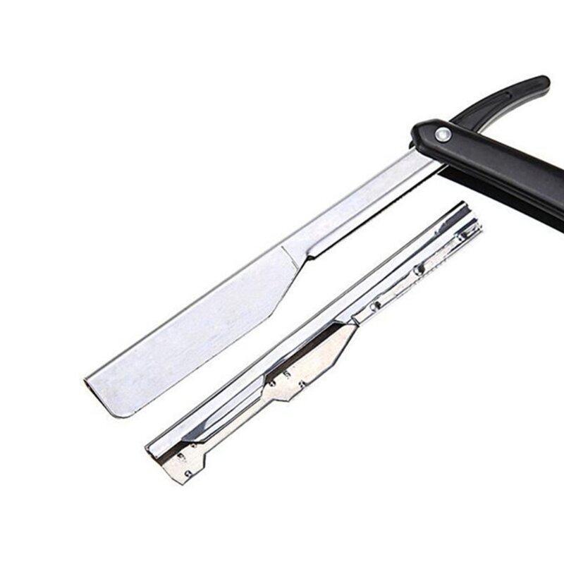 Мужской нож для бритья Manaul, складной держатель для бритвы, пластиковая ручка без B, Прямая доставка
