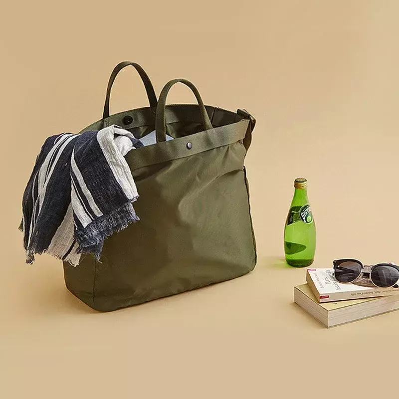 여행용 여성용 대형 토트 핸드백, 야외 방수 나일론 수하물 포장 가방, 휴대용 의류 보관 토트백, 숄더백