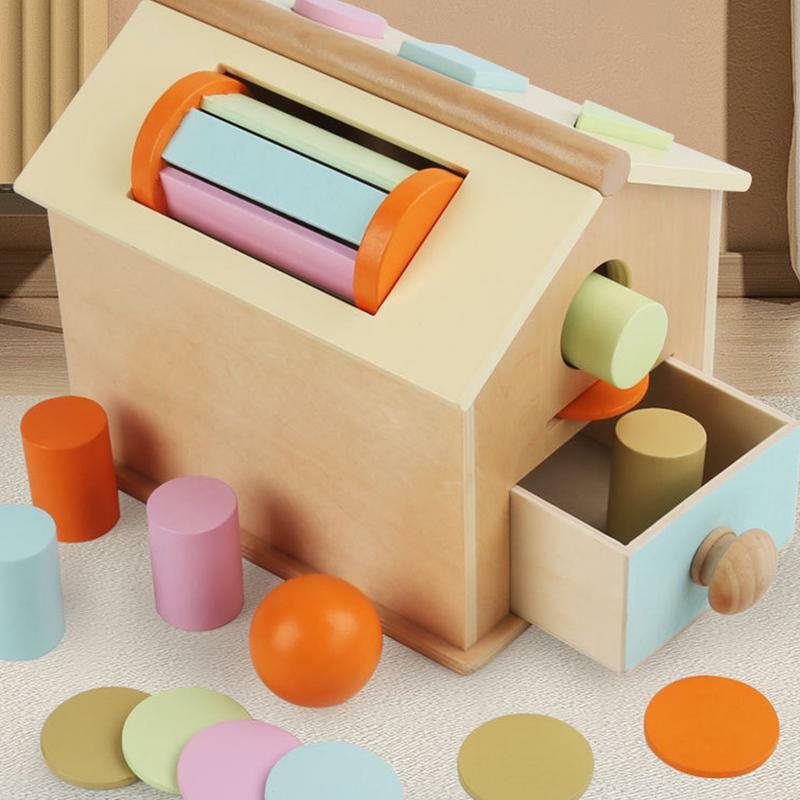 Bentuk yang cocok permainan Montessori permainan yang cocok untuk anak-anak lucu mainan belajar untuk rumah taman kanak-kanak mainan pendidikan dini untuk anak-anak