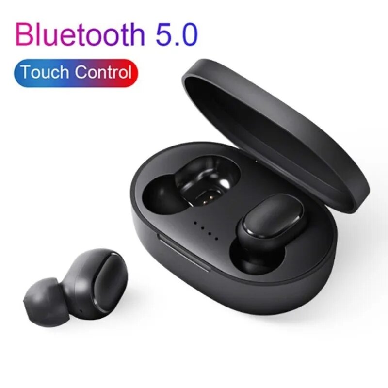 E6S A6S TWS Wireless Earphones HIFI Mini Bluetooth 5.0 Double Earbuds LED Power Display Charging Case With Mic For iPhone Xiaomi