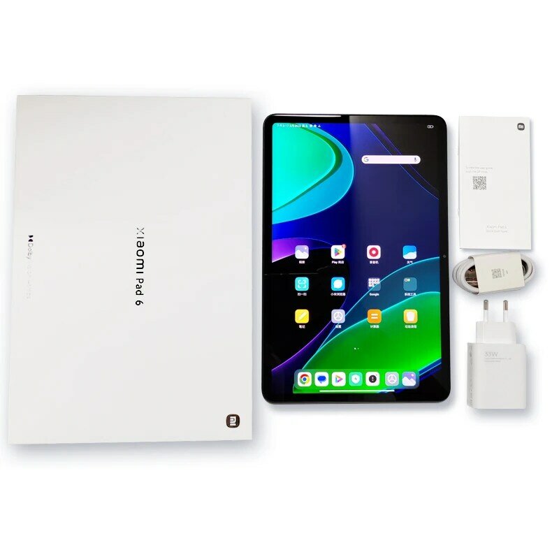 Xiaomi-Tablette Mi Pad 6, Version Globale, Processeur Snapdragon 870, 11 Pouces, 144Hz, Écran WQHD 2.8K, Charge Rapide 33W, Batterie 8840mAh