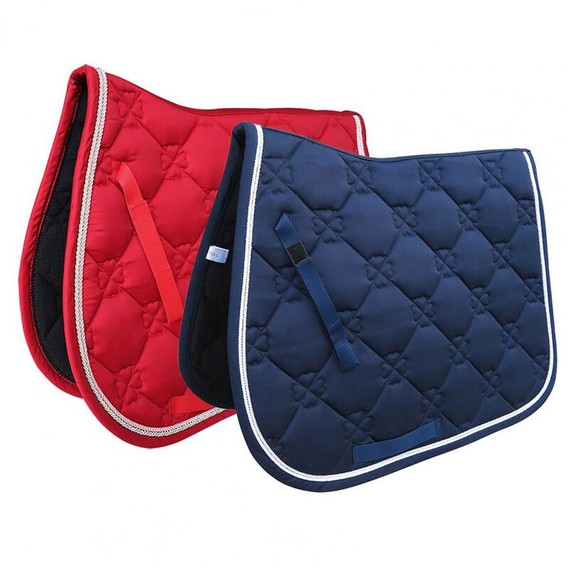 Classic Contour Saddle Pad Soft Half Saddle Pad Solid Color Contoured Correction Support Saddle Pad Replacement Part