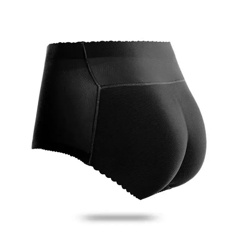 Women's Postpartum Underwear Shaping Pants, Mid Waist, False Butt Lifting, Women's False Hip Padding, Raised Hip Pants