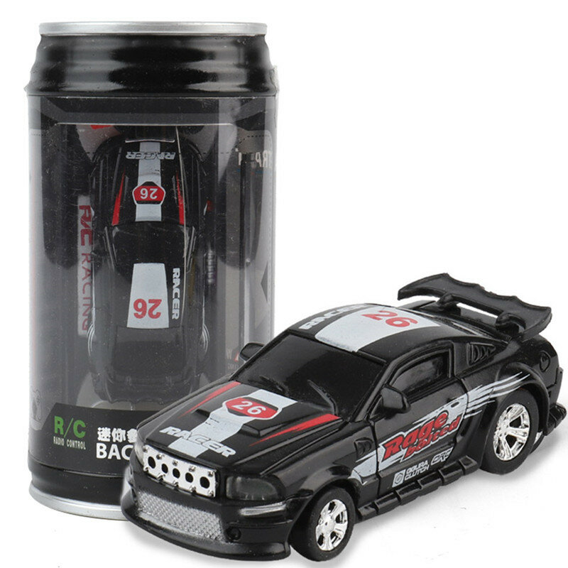 Mini latas de Coca Cola, coche eléctrico de Control remoto, modelo de juguete de 4 canales, 9903