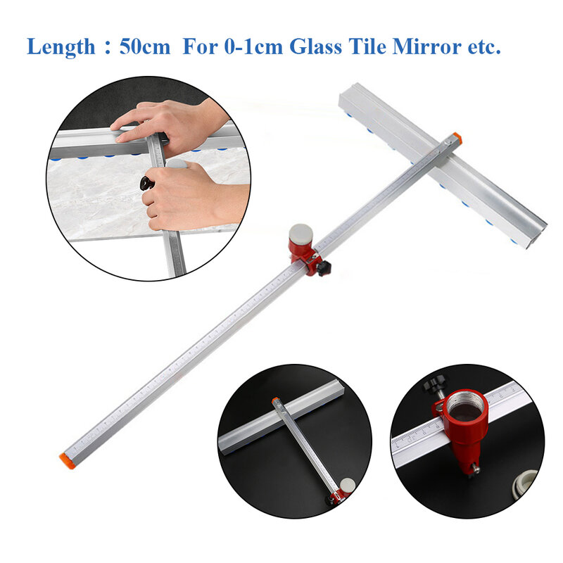 Glass Push Roller T-Ype Diamond Thick Tile Push Knifes For 1cm Thick Glass Tile Mirror Ceramic Cutting Tools