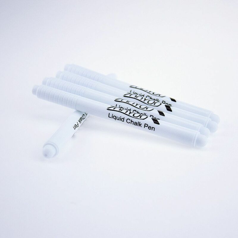 Bolígrafo de pizarra borrable para ventanas de vidrio blanco, marcador creativo, bolígrafo de tiza líquida, tiza sin polvo