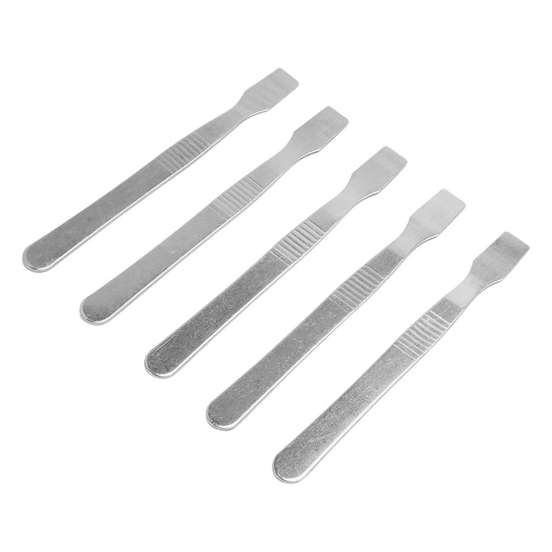 Reliable Metal Spudger Set, 5Pcs Stainless Steel Disassemble Crowbar Phone Repair Tools, Suitable for High Strength Work