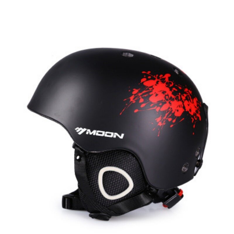 Casco da sci con occhiali casco da sci per sport all'aria aperta regolabile invernale sci di sicurezza Snowboard caschi da Skateboard da neve