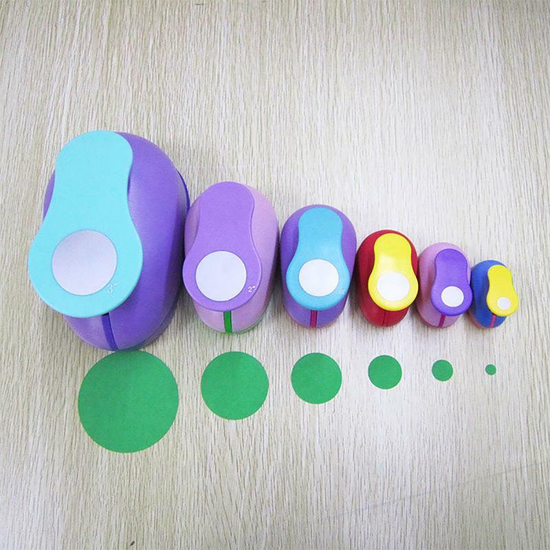 25mm/1" DIY manual round embossing machine printing machine pattern hand account puncher embossing device round hole punches