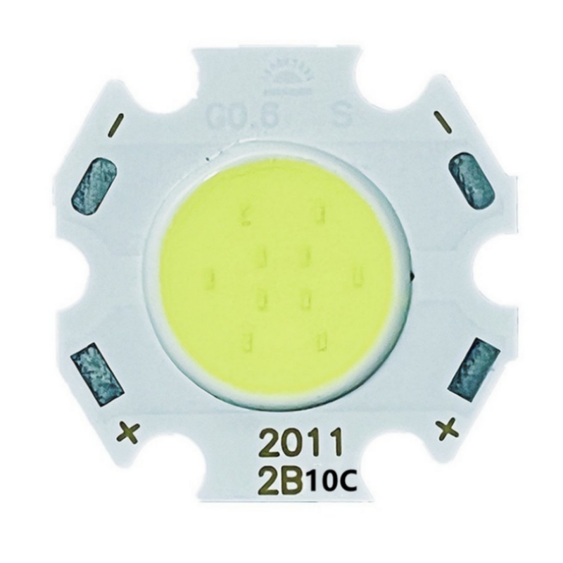 Uookzz-Super Power LED COB fonte de luz, holofotes, lâmpadas baixas, branco, lado 11mm, 20mm, 3W, 5W, 7W, 10W, branco