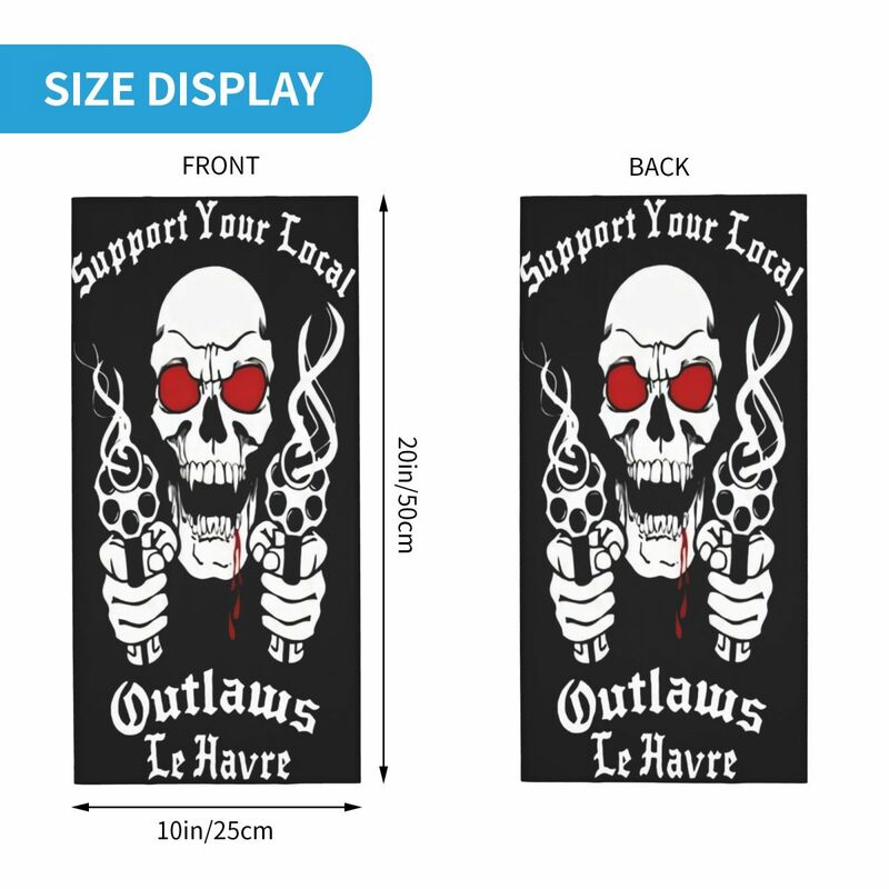 100 для Oneck Outlaw Mc походный шарф для спорта на открытом воздухе женский головной убор для кемпинга волшебный шарф для мужчин и женщин