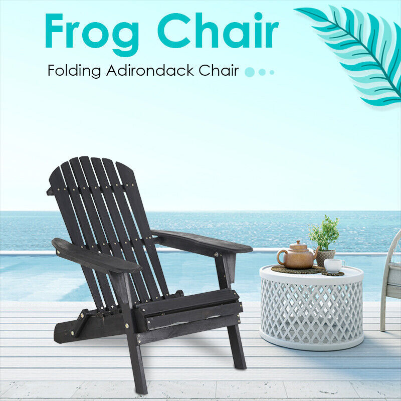 Agloondack-Chaise de pelouse pliante, chaise de porche en bois, degré météo, XR