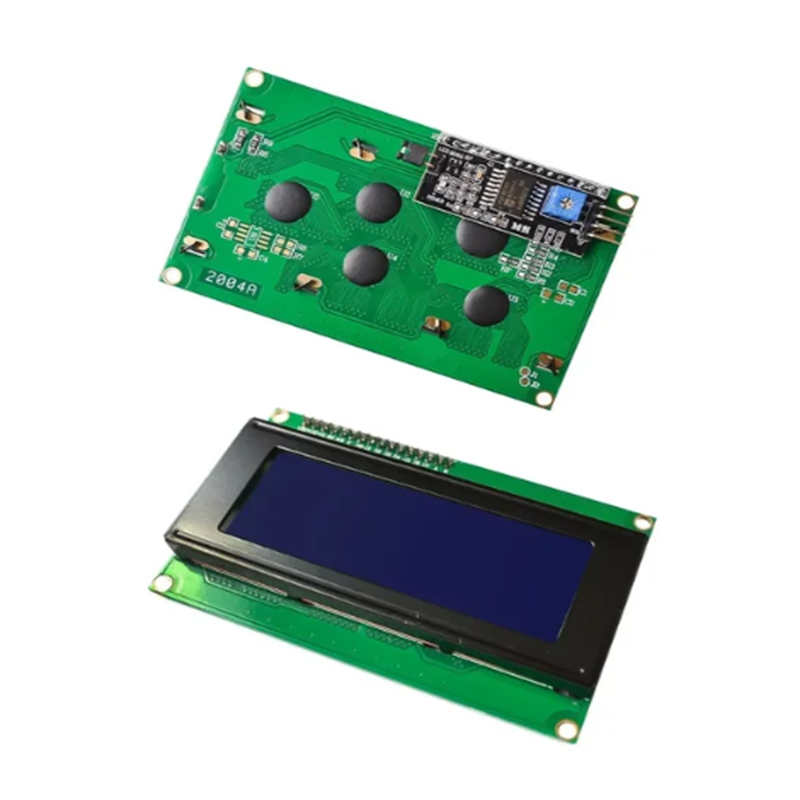 LCD2004 + I2C 2004 20x4 2004A schermo blu/verde HD44780 caratteri LCD /w IIC/I2C modulo adattatore interfaccia seriale per Arduino