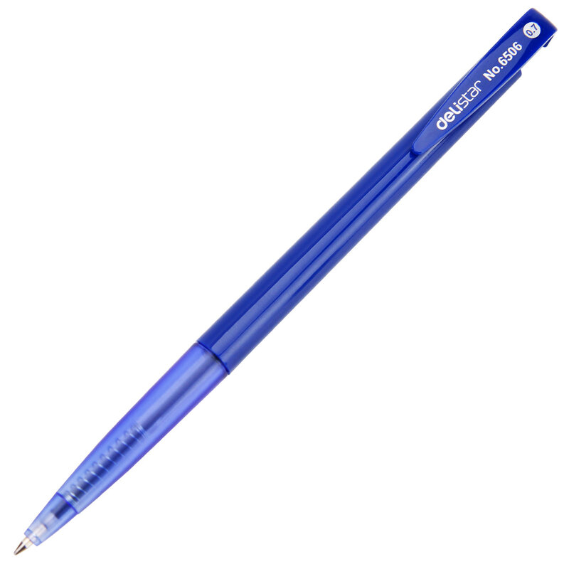 6506 penna a sfera automatica Click-Type 0.7mm scrittura penna a sfera rossa nera Test gel forniture per ufficio cancelleria per l'apprendimento