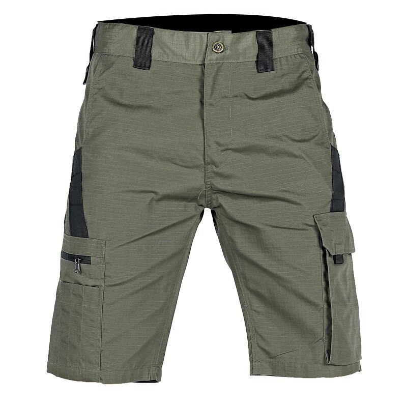 Shorts táticos impermeáveis para homens, calças curtas de bolso múltiplo, respirável para exército, calções de combate resistentes ao desgaste, novos