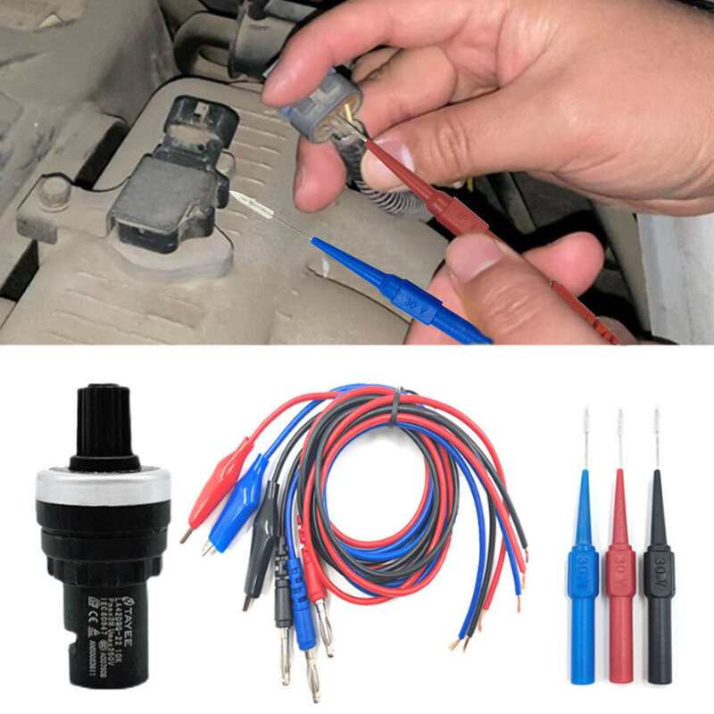 Auto Car Circuit Tester Sensor Signal Resistance Simulator strumento diagnostico del carburante sensore di resistenza del generatore analogico