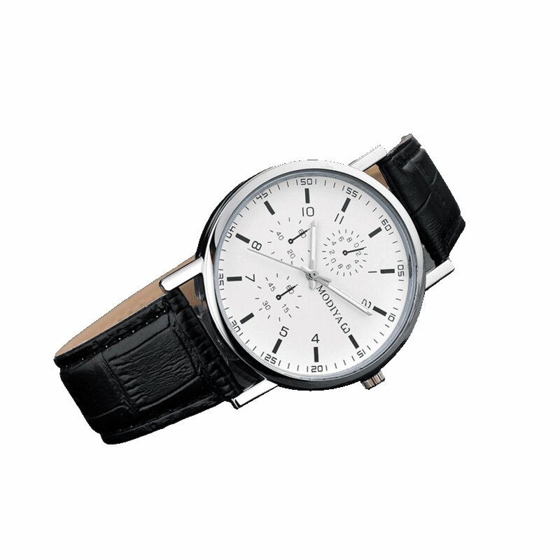 เข็มขัดแฟชั่นสำหรับผู้หญิงนาฬิกาควอตซ์หน้าปัดหนังลำลองสายหนังนาฬิกา zegarek damski