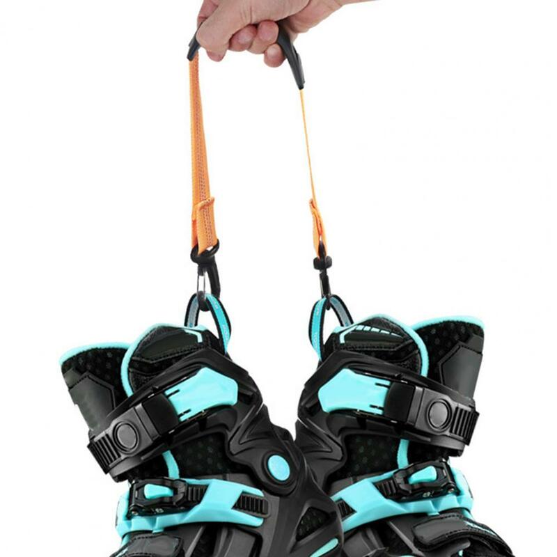 Ремешок для подъема обуви, эластичный роликовый подъемник с сильной нагрузкой для переноски обуви, для спорта