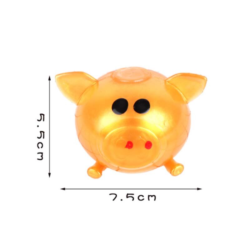 Z5 Decompression Splat Ball Vent Pig Toy Venting Ball Sticky Smash Water Ball Antistress Various Types Pig Toys Adult Kids Gift