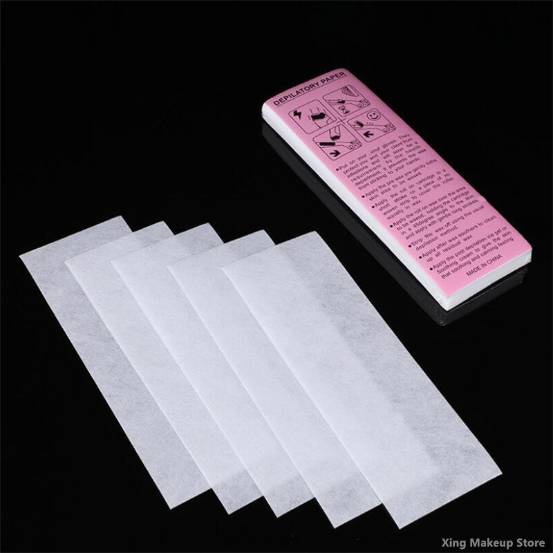 Rollo de papel encerado para depilación, cinta de tela no tejida de alta calidad, venta al por mayor, 500/1000/2000 piezas, 2 #