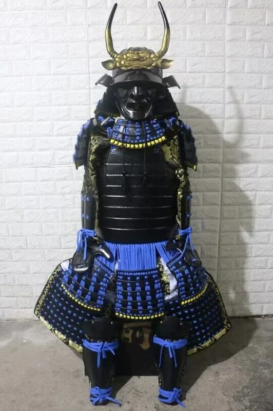 Japonês Samurai Armor Cosplay Filme, Custos Ordinários de Desempenho Warrio Stage, Armadura Real Armadura, FRP Material